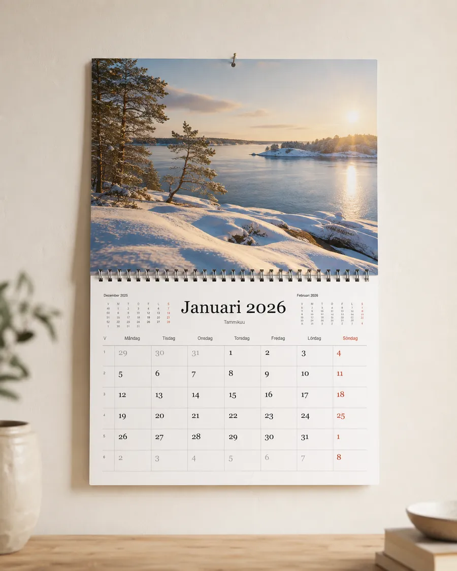 Skapa egen fotokalender för terminstarten!